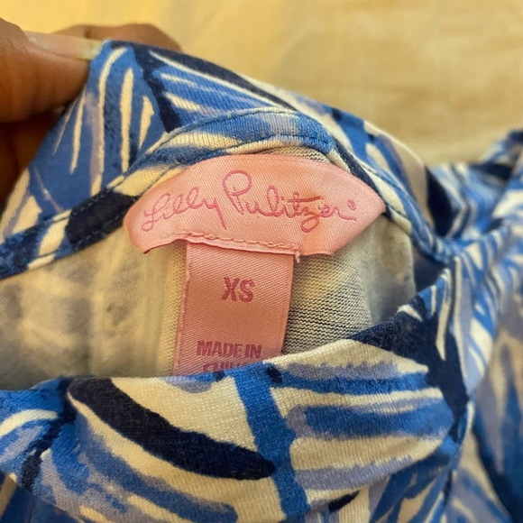 LILLY PULITZER Lowe Dress in Lapis Blue (24) - Picture 4 of 7